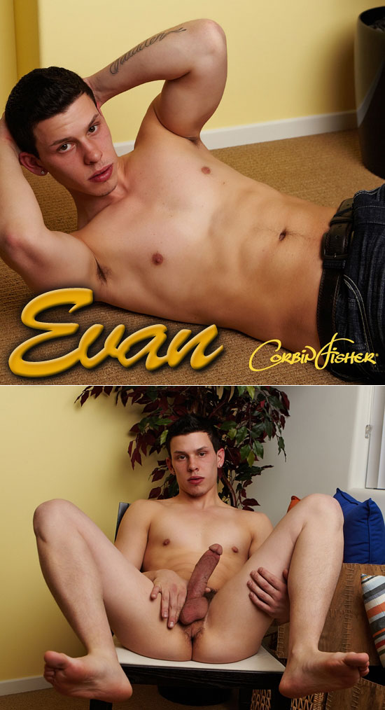 Evan jerks off