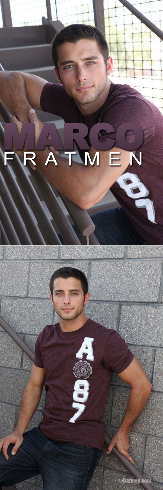 Fratman Marco jerks off