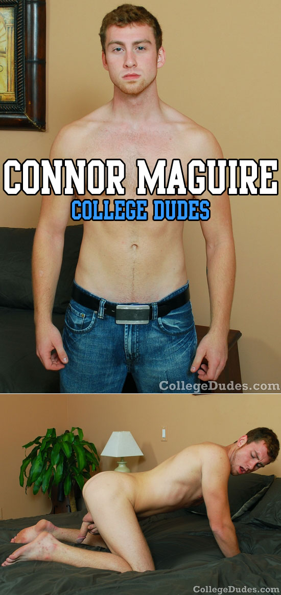 Connor Maguire busts a nut